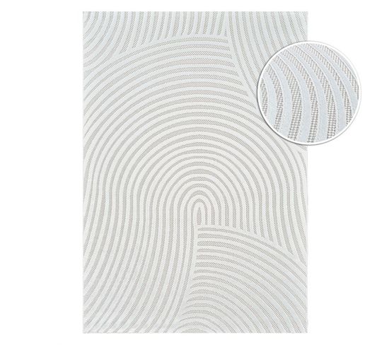 Tapis Arc Blanc Cassé Maldives 40 Crème - 200x290 Cm