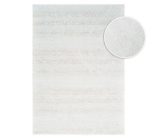 Tapis Moderne Crème Beige - Bogota 39 Crème - 80x150 Cm