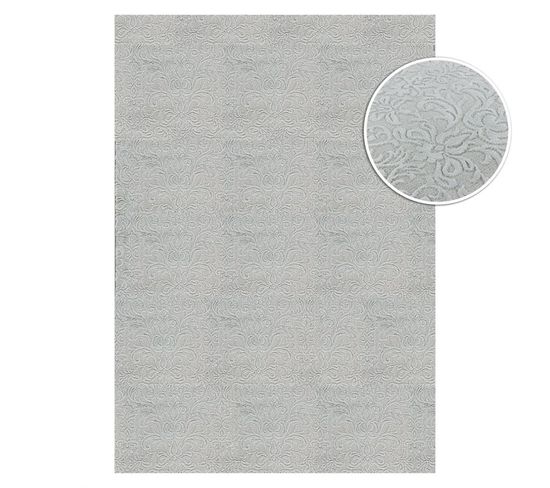 Tapis Baroque Gris - Bogota 33 Gris - 200x290 Cm