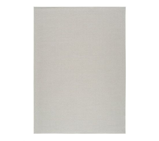 Tapis Extérieur Intérieur Effet Jute Crème - Kenzy 20 Crème - 200x290 Cm