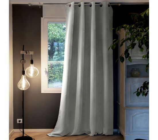 Rideau Doublure Polaire Polyester Uni 180x260 Cm