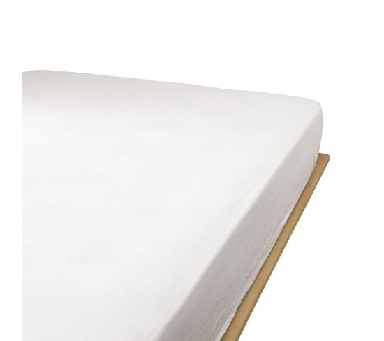 Drap Housse 90x190 Cm En Gaze De Coton Chantilly