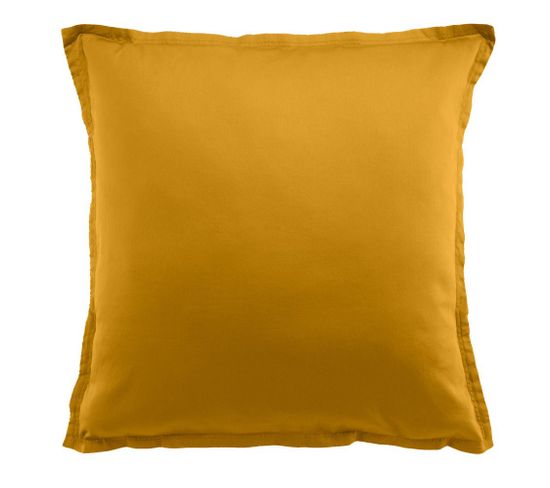 Taie D'oreiller 65x65 Cm Satin De Coton Bronze