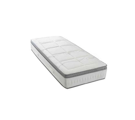 Matelas Ressorts 90x190 Le Seducteur - Ep. 28cm - Accueil Mémoire De Forme - Ferme - Bande 3d