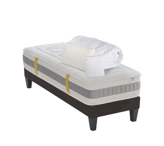 Pack Prêt à Dormir Matelas Mousse 90x200 L'envouteur - Ep.31cm