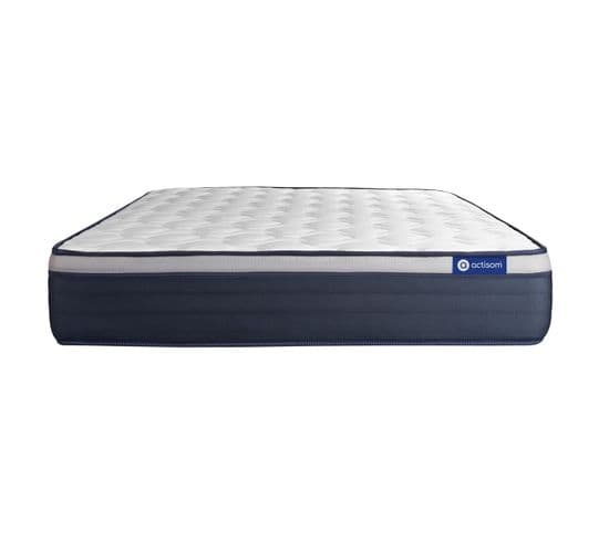 Matelas Ressorts Ensachés 140x190 Cm ACTIFLEX MAX accueil mémoire de forme - Epaisseur 26 Cm