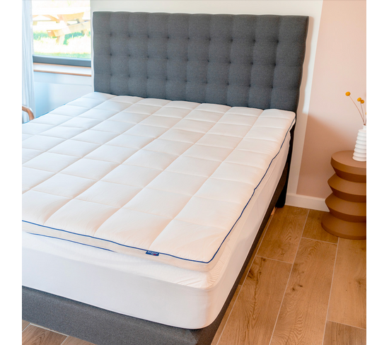 Surmatelas Mémoire De Forme 160x200cm - Qualité Hôtellerie - Fabriqué En France