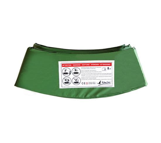 Coussin Pvc Vert De Protection Pour Trampoline Ø 250 Cm