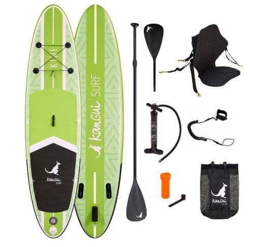 Stand Up Paddle Gonflable Sup Avec Siege Kayak, 320cm - Kiwi