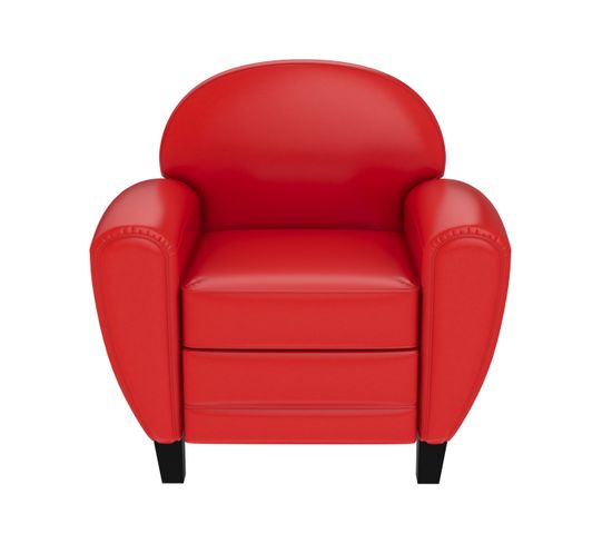 Fauteuil Club Rouge