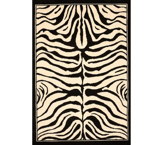 Tapis Salon 240x340 Af1 Zebro Noir