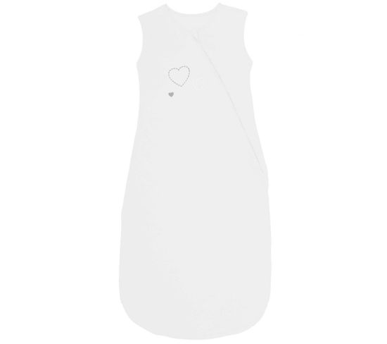 Gigoteuse Bébé Été Jersey Bio Blanc 6/24 Mois