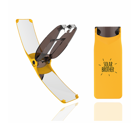 Briquet Solaire Suncase Gear Jaune