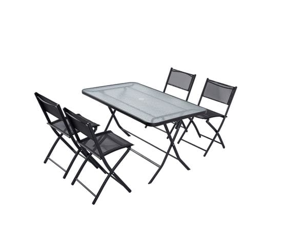 Table De Jardin Et 4 Chaises Mahon