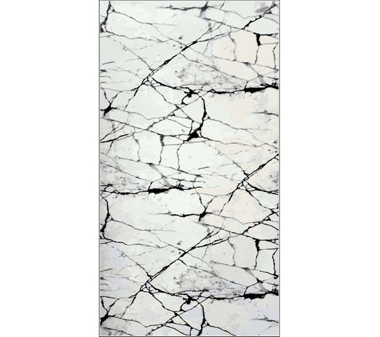 Tapis Marbre Blanc - 200x290