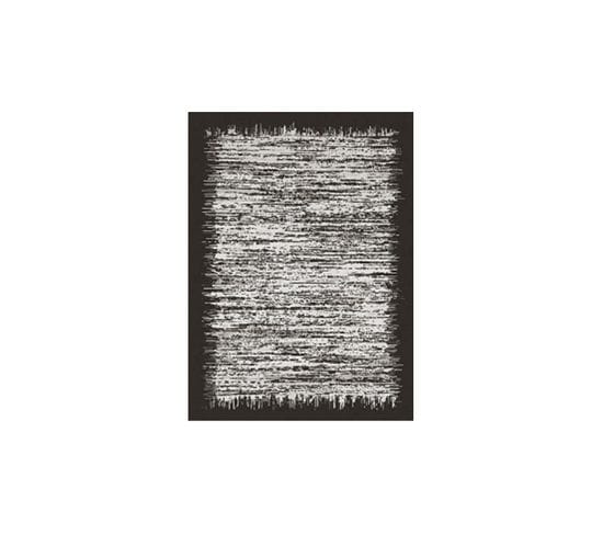 Tapis Shadow, Noir - 200x290