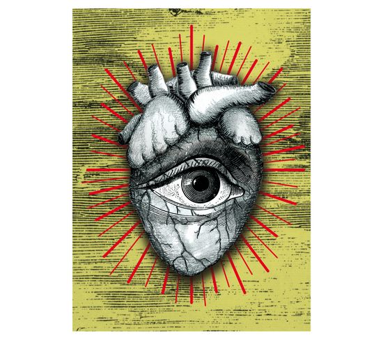 Curiosity - Signature Poster - Eyes_heart - 21x30 Cm