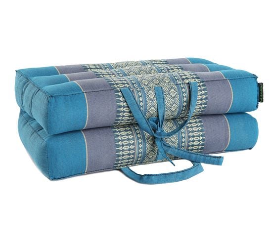 Foldable - Coussin De Yoga Et De Méditation Adaptable Modulable Teal Turquoise X1