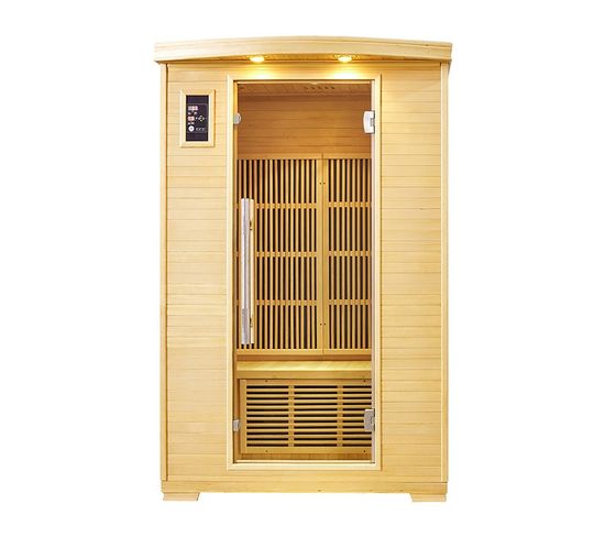 Sauna Infrarouge Nordica® Carbone Ir2 - (2 Places) 120x100