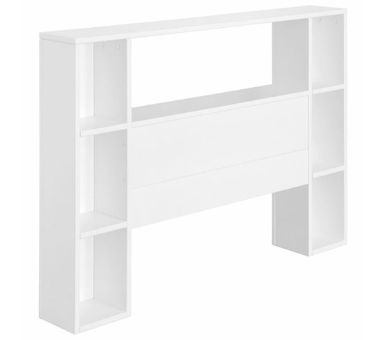 Tête De Lit Enfant Avec Rangements Zao   Blanc 90 Cm