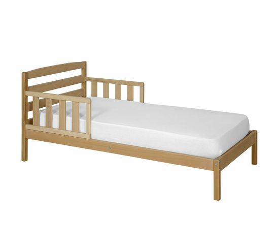 Pack Lit Enfant Avec Matelas Misuna   Bois 70x140 Cm