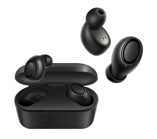 Pack De 2 Écouteurs Oxybuds  Stéréo Intra-auriculaires Noir Bluetooth 5.0 Commandes Tactiles