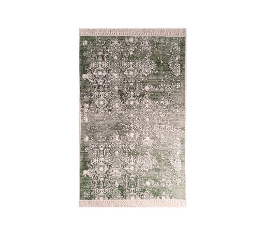 Tapis Medaillon Vert - 120x180