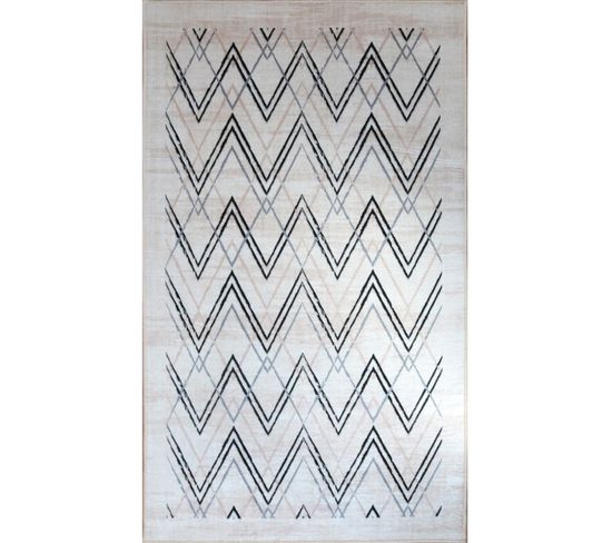 Tapis Berberes, Zigzag - 80x150