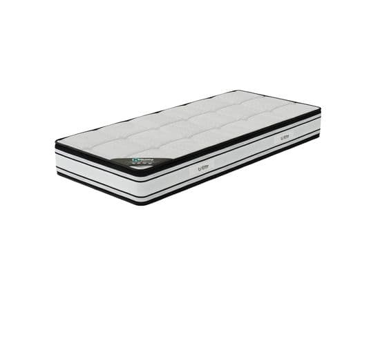 Matelas Mousse 100x190 cm GRAND CONFORT Epaisseur 22 cm