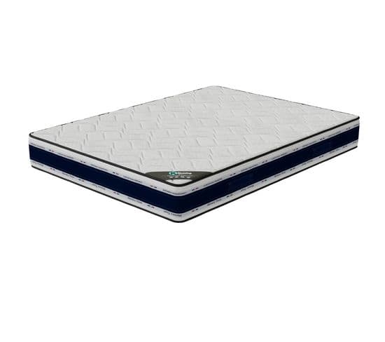 Matelas Mousse Memory Blue 140x190 Accueil Mémoire De Forme Hauteur 22cm