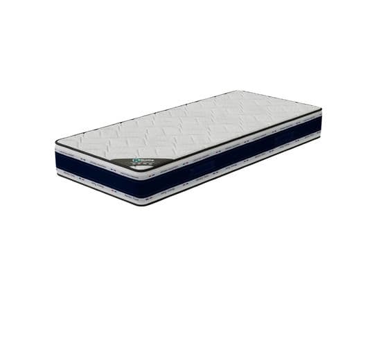 Matelas Mousse Memory Blue 100x190 Accueil Mémoire De Forme Hauteur 22cm