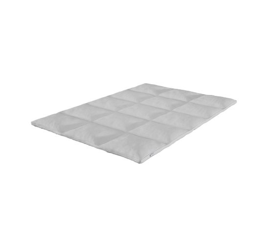 Surmatelas Cloud - 200x200 cm - tissu Perle De Coton