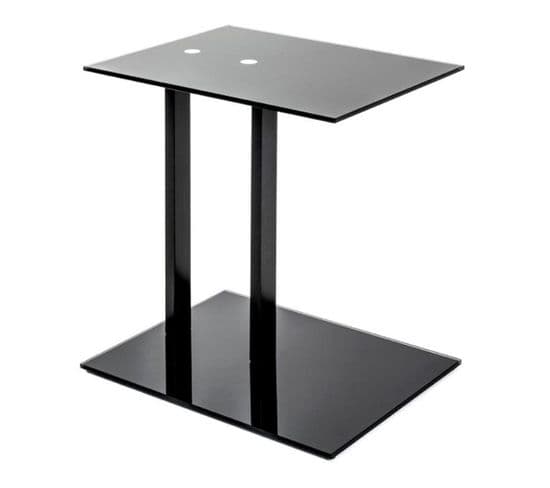 Table D'appoint Design "epox" 50cm Noir