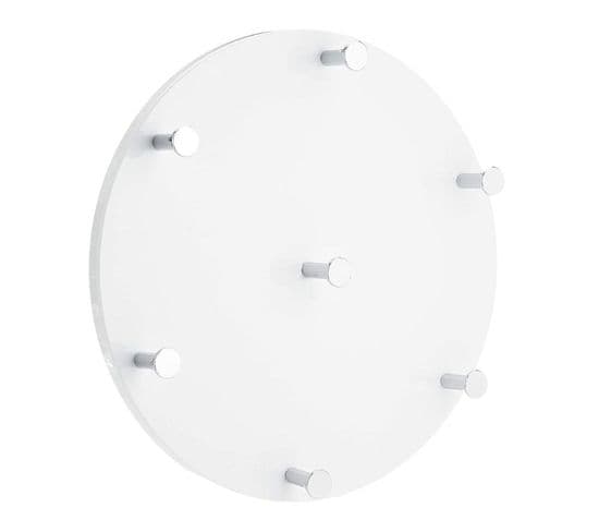 Patère Murale Ronde "kely" 35cm Blanc