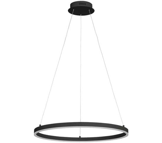 Lampe Suspendue À LED Vaasa 60x150 Cm Noir