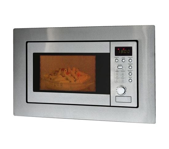 Four Micro-ondes Encastrable 20l 800w Inox - Mwg 2215 Eb