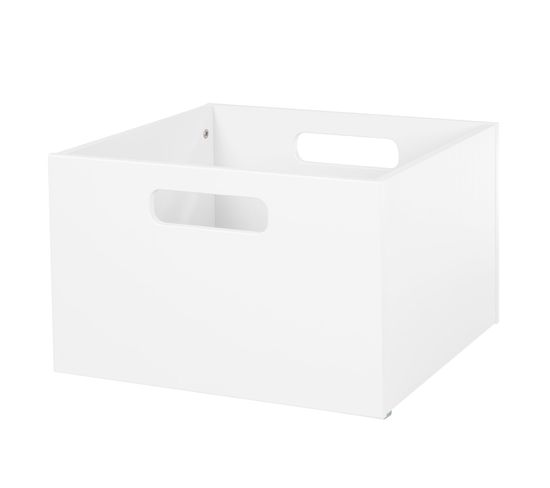 Casier En Bois Pour Chambre D'enfant - Boîte De Rangement Pour Les Jouets - Blanc