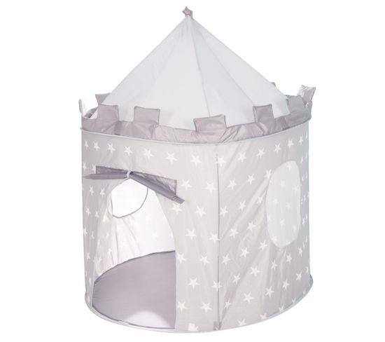 Tente Pop Up Château Fort Gris Pour Enfant - Sterneburg