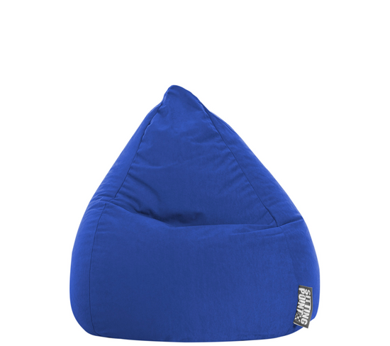 Pouf Easy L Bleu Fonce