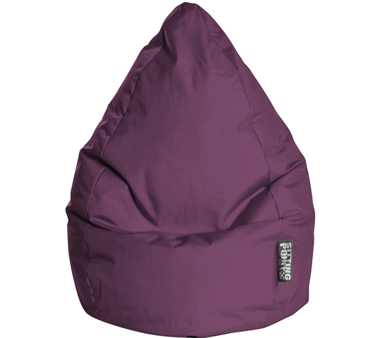 Pouf Poire Brava Xxl Aubergine