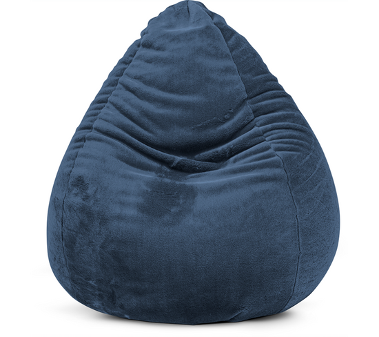 Pouf Softy XL Bleu Petrole