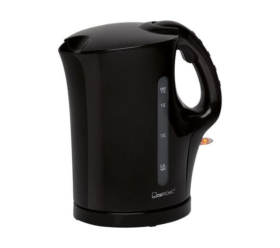 Bouilloire Électrique 1,7l 2200w Clatronic Wk 3445 Noir