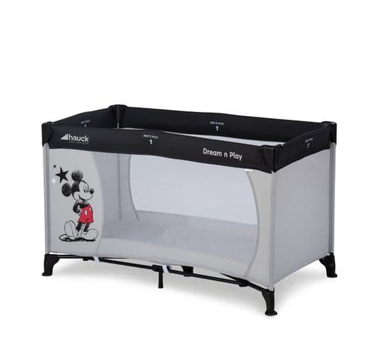 Lit Parapluie Dream And Play - Mickey Stars Gris