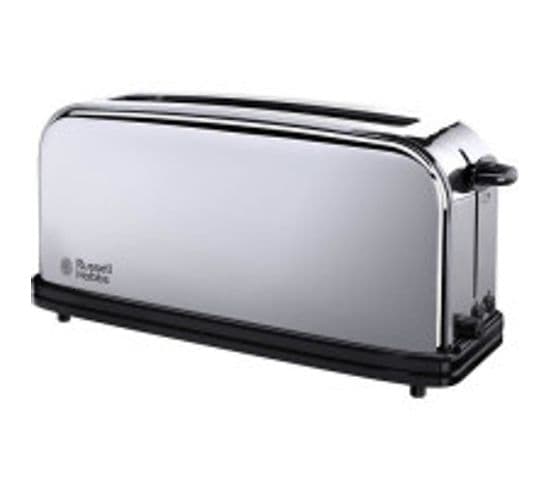 2351056 Toaster Grille Pain Victory 1000w, 1 Longue Fente, Design Retro, Chauffe Viennoiserie