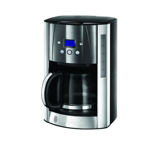 Cafetière Programmable 12 Tasses 1000w Gris - 23241-56