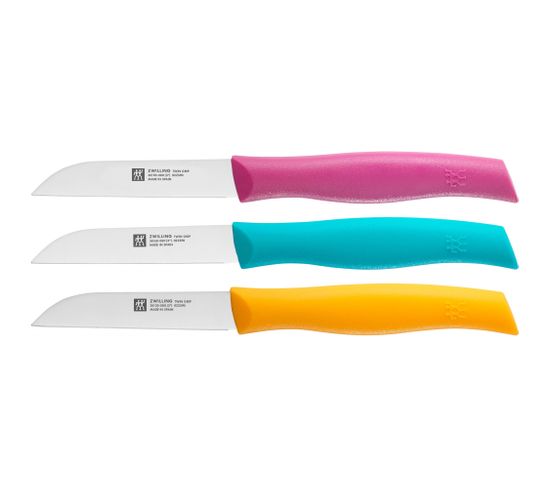 Set De Couteaux, 3-pcs - Couleurs Mélangées