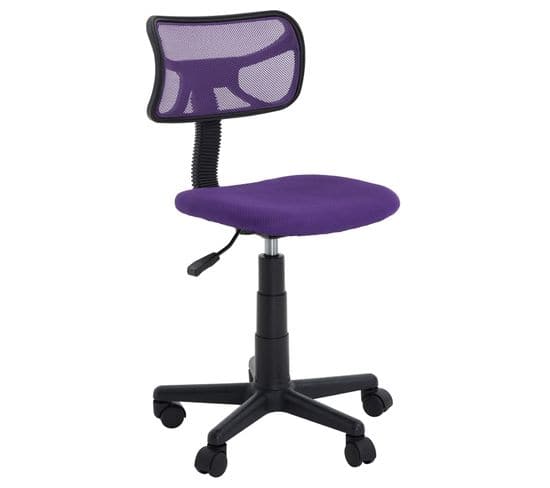 Chaise De Bureau Pour Enfant Milan, Violet