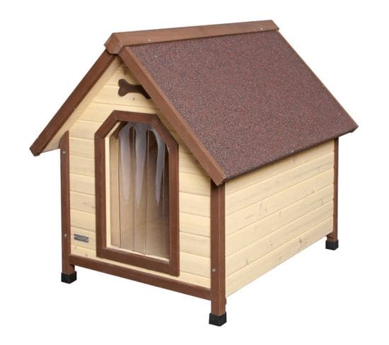 Niche pour chiens 4 saisons 100 x 83 x 94 cm Marron 81349