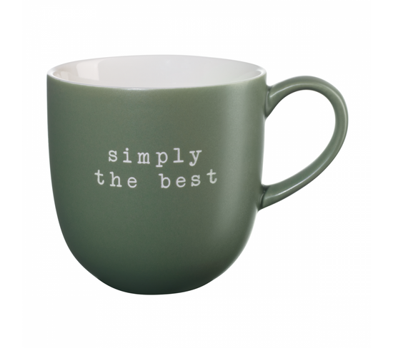 Mug 350ml Simply The Best Vert