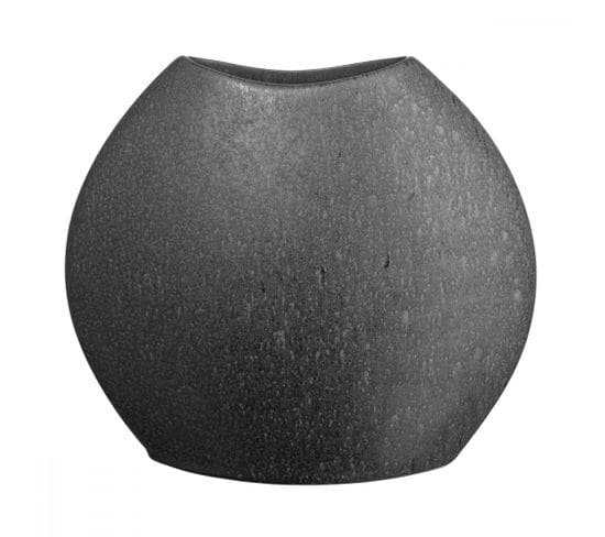Vase Moon H25cm Noir